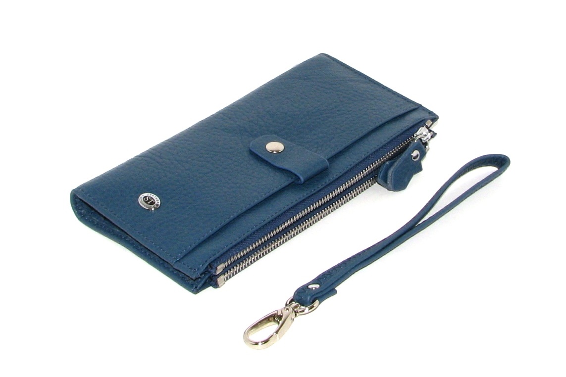 Гаманець жіночий ST Leather Accessories 420 LIGHT BLUE